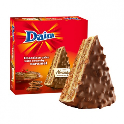Migdolinis pyragas su Daim šokoladu Migdolinis pyragas su Daim šokoladu